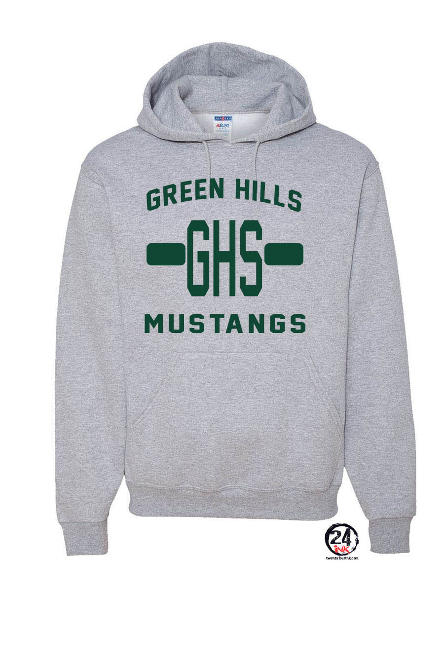 Green Hills Design 19 Hooded Sweatshirt