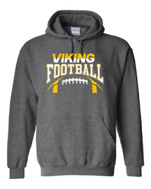Viking Football Design 8 Hooded Sweatshirt