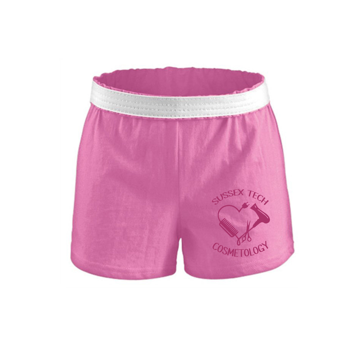 Sussex Tech Cosmetology Design 2 girls shorts