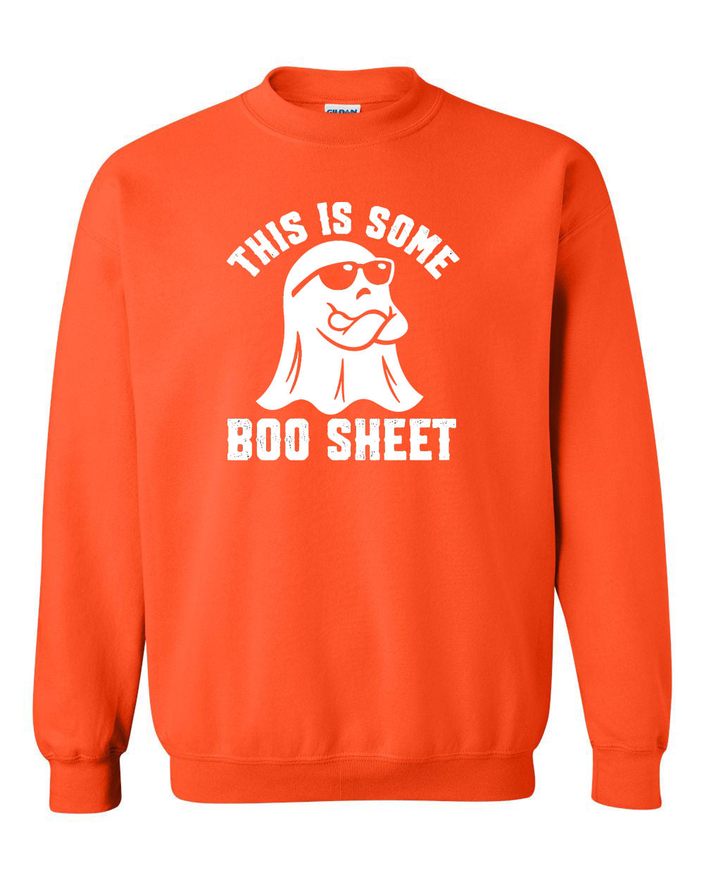 This is some Boo Sheet non hooded sweatshirt