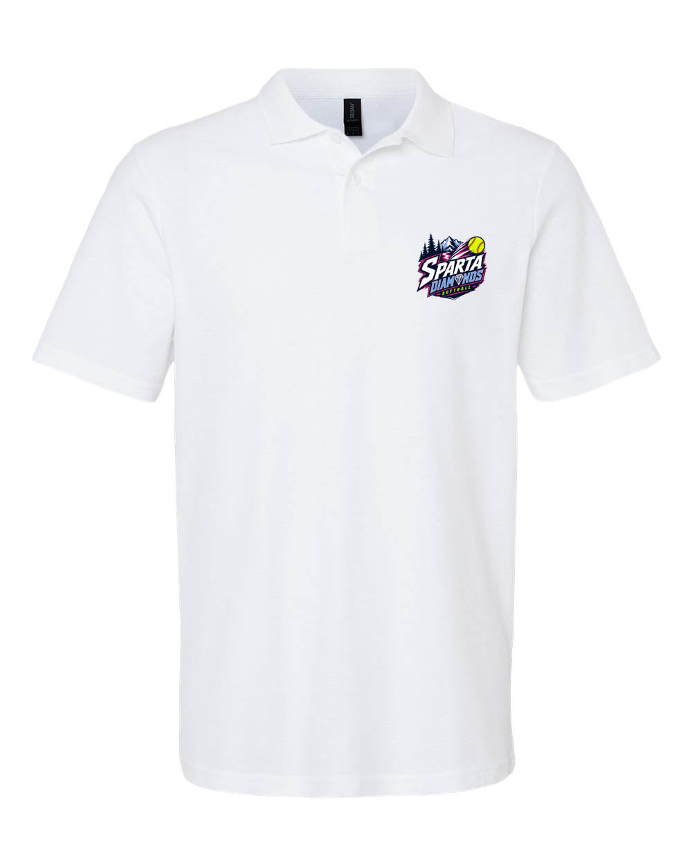 Sparta Diamonds Polo Shirt Design 1