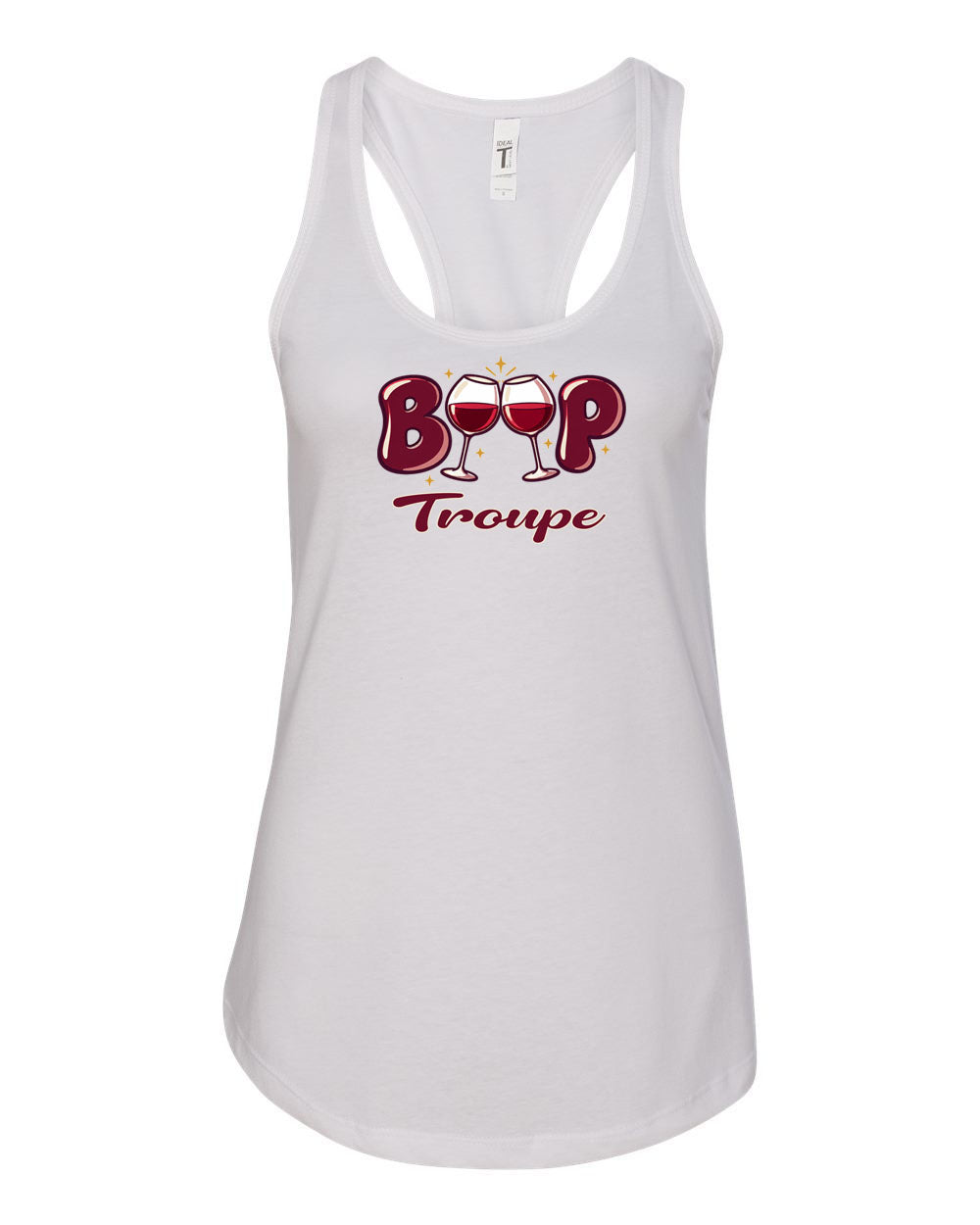 Boop Racerback Tank Top Design 1