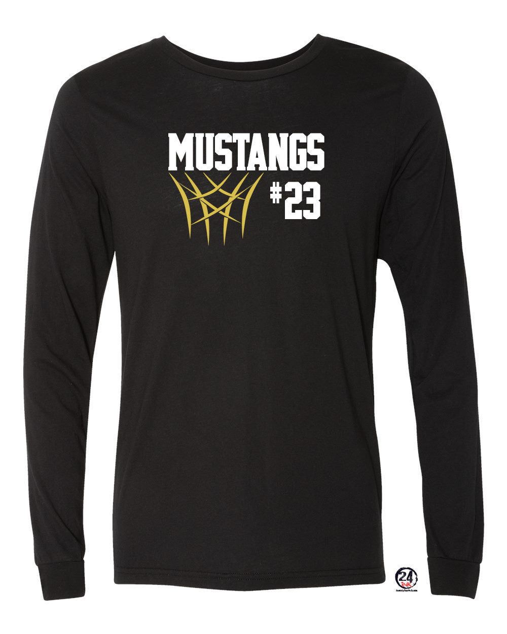 Green Hills Basketball design 8 Long Sleeve Shirt