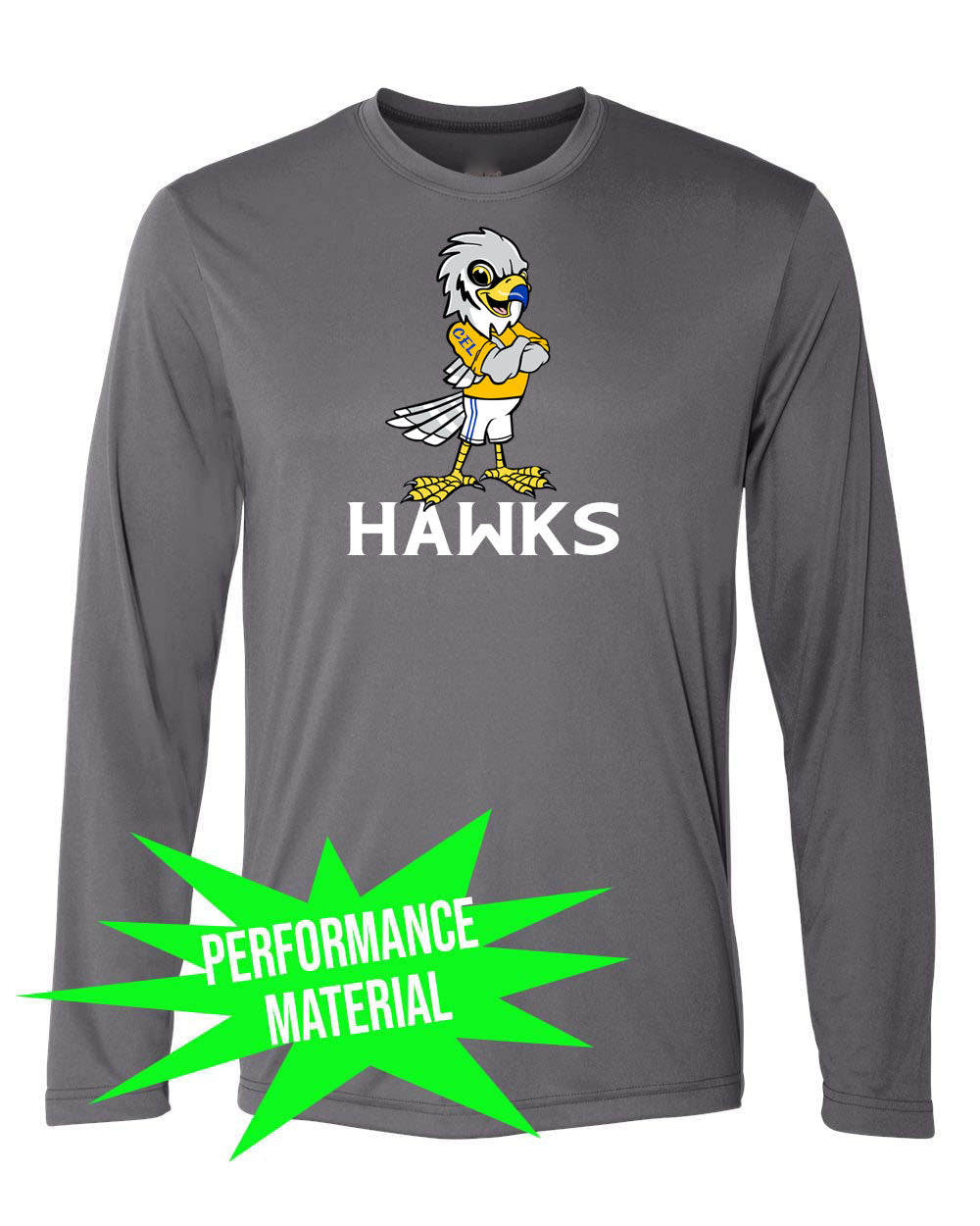 Clifton E. Lawrence Performance Material Long Sleeve Shirt Design 2