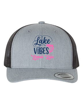 Kemah Lake Trucker Hat Design 3