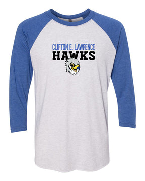 Clifton E. Lawrence Raglan Shirt Design 1