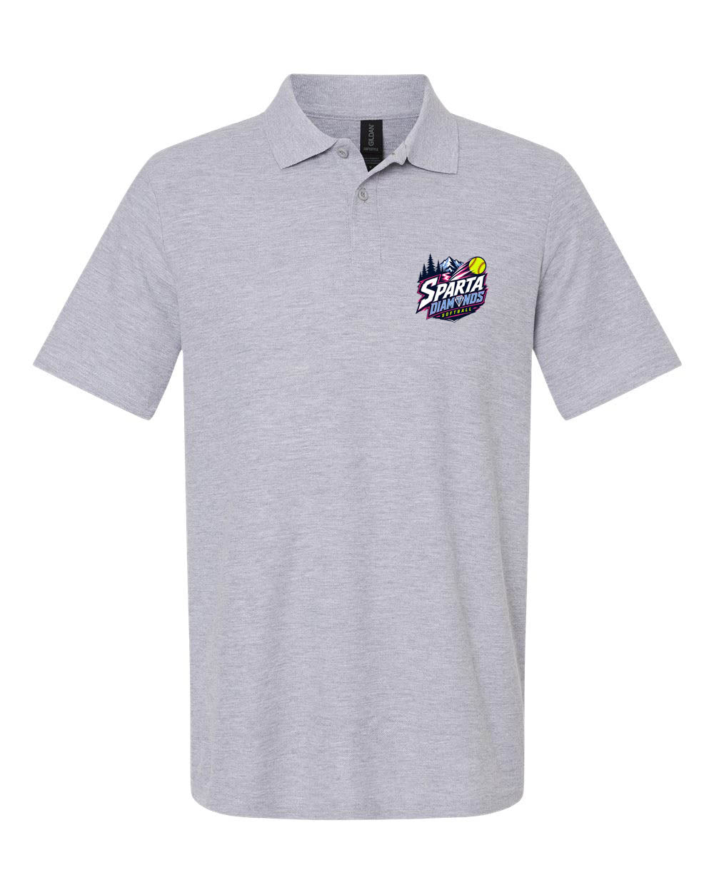 Sparta Diamonds Polo Shirt Design 1