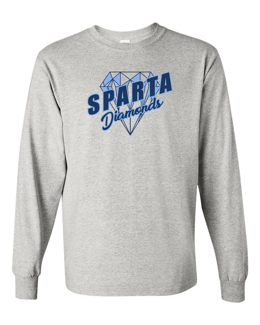Sparta Diamonds Long Sleeve Shirt Design 2