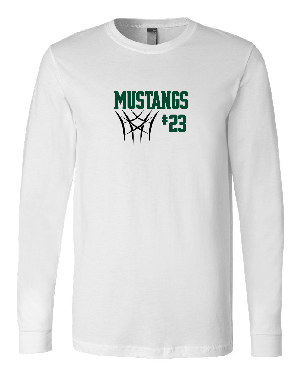 Green Hills Basketball design 8 Long Sleeve Shirt
