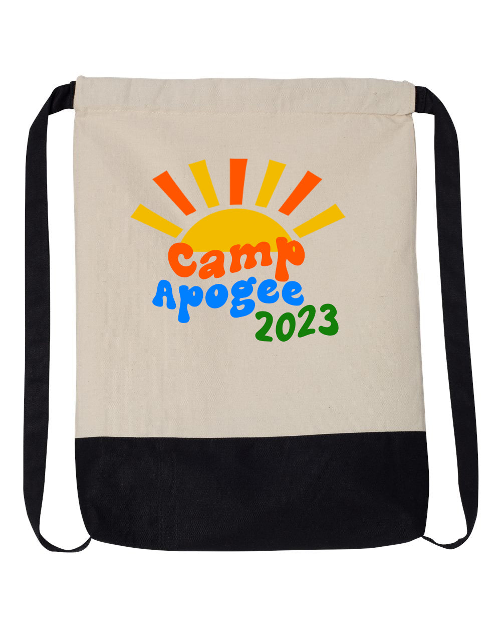 Hilltop Camp Design 2 Drawstring Bag