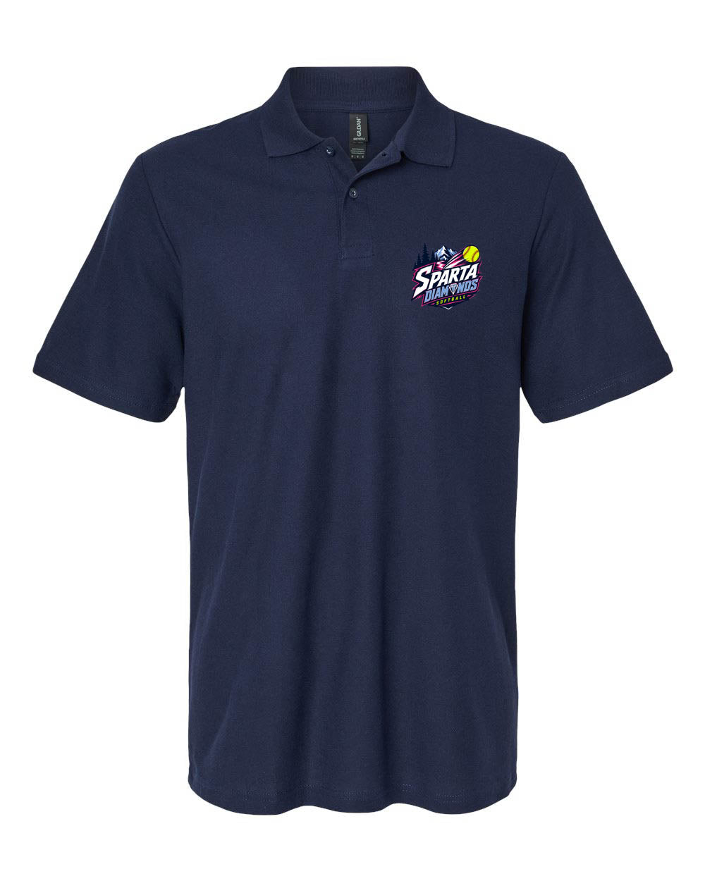 Sparta Diamonds Polo Shirt Design 1