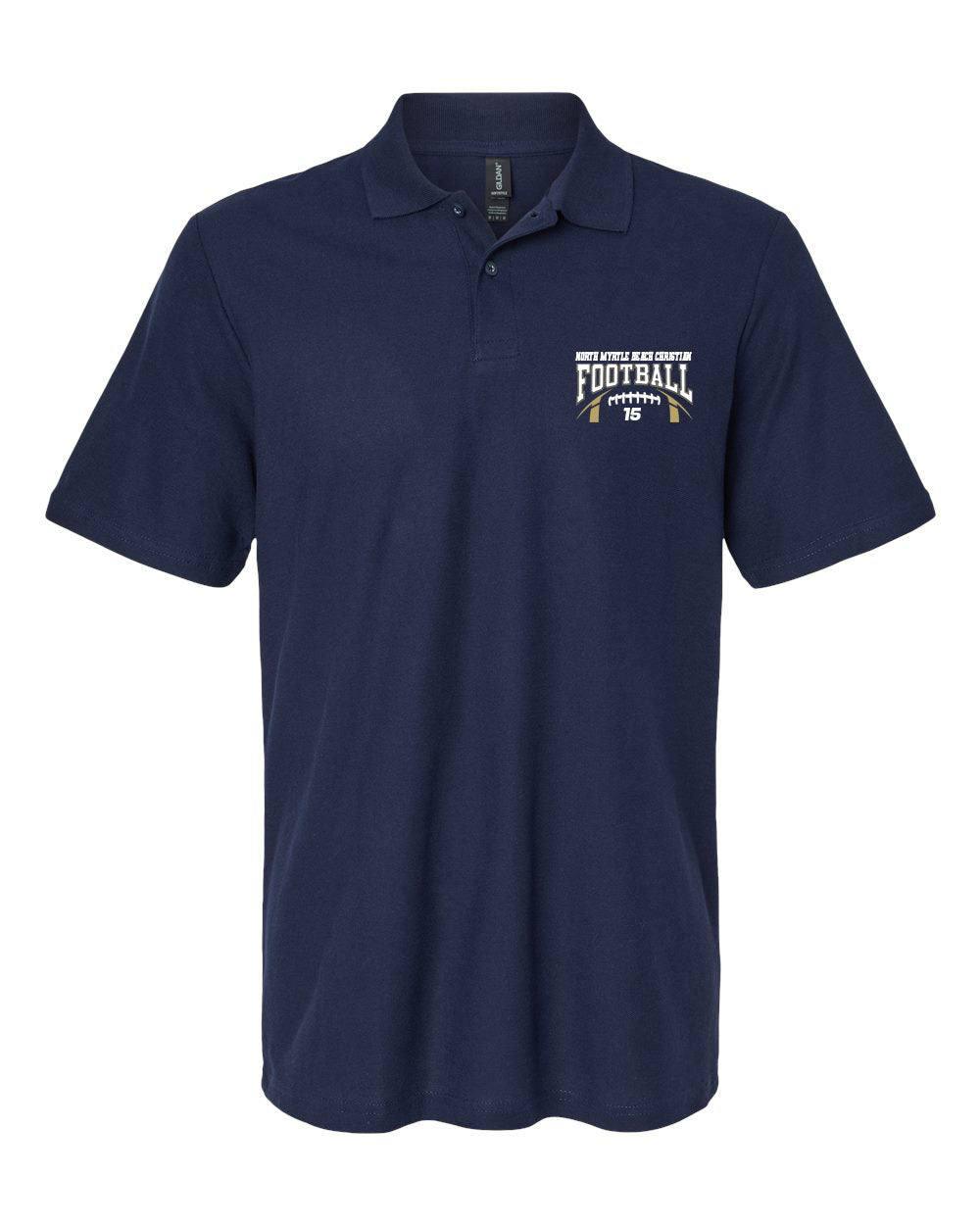 NMB Christian Football Polo Shirt Design 2