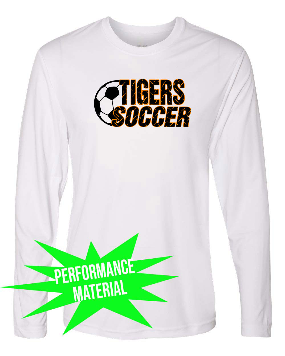 Lafayette Soccer Performance Material Long Sleeve Shirt Design 2