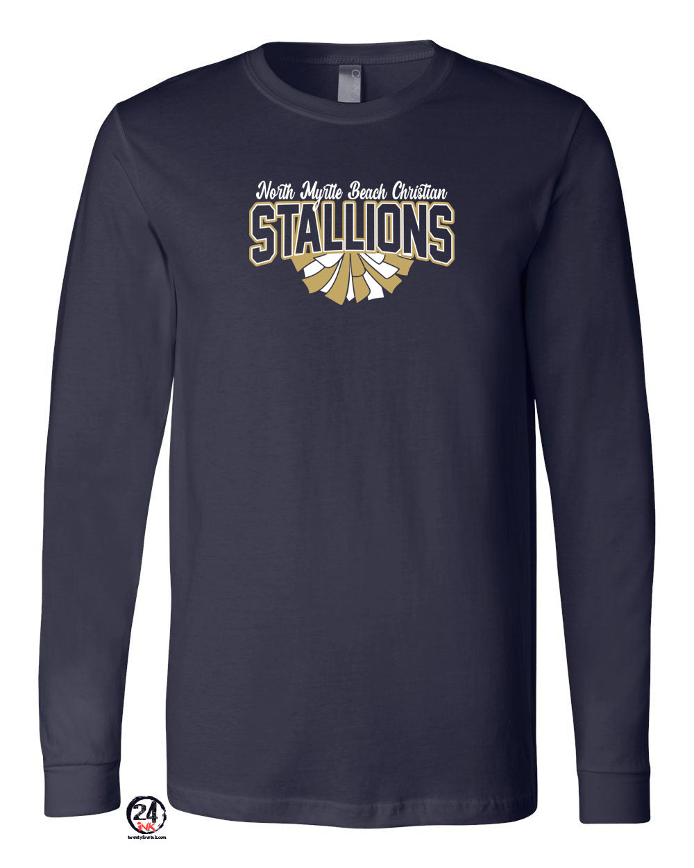 NMB Christian Cheer Long Sleeve Shirt Design 1