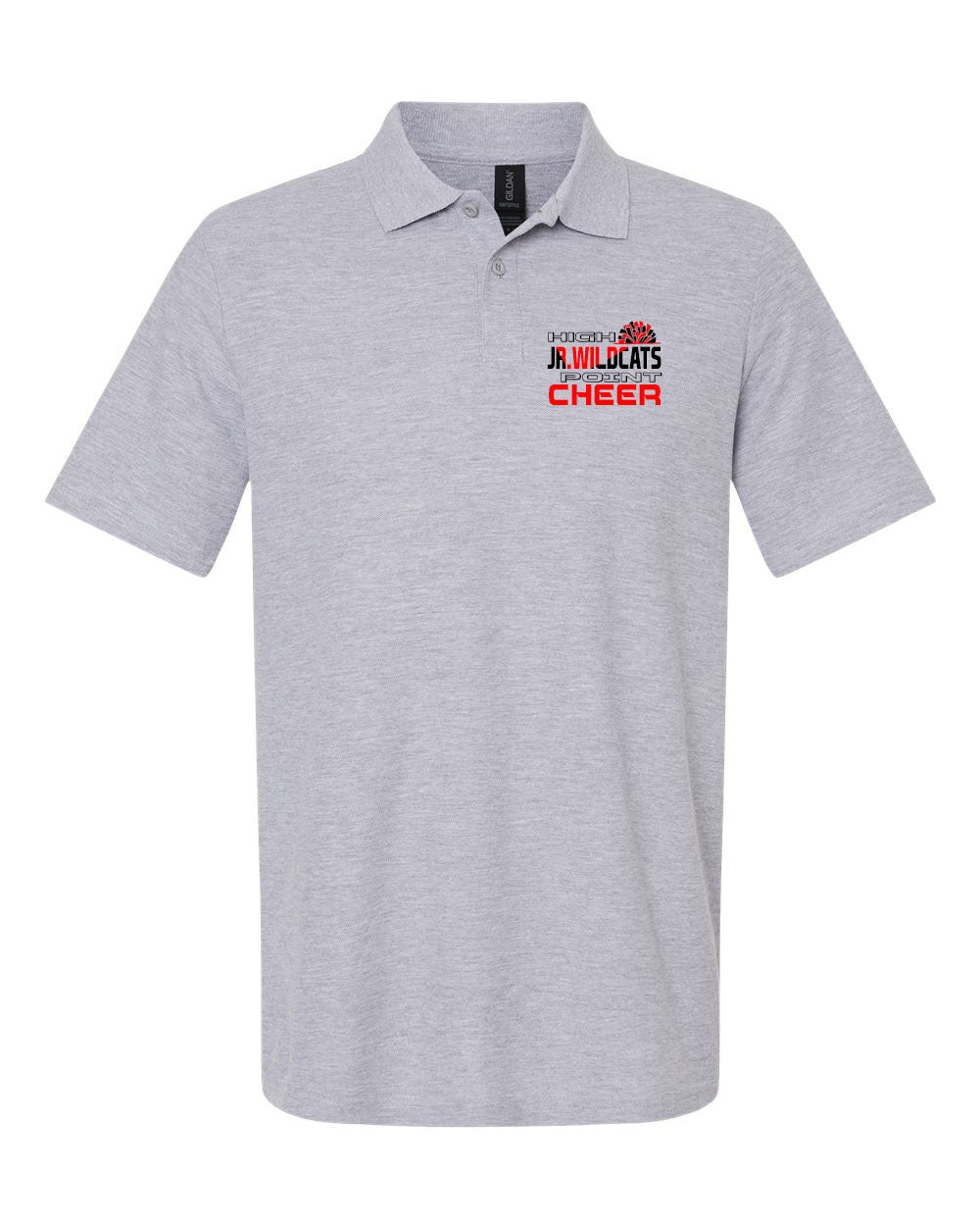 High Point Cheer Design 5 Polo T-Shirt