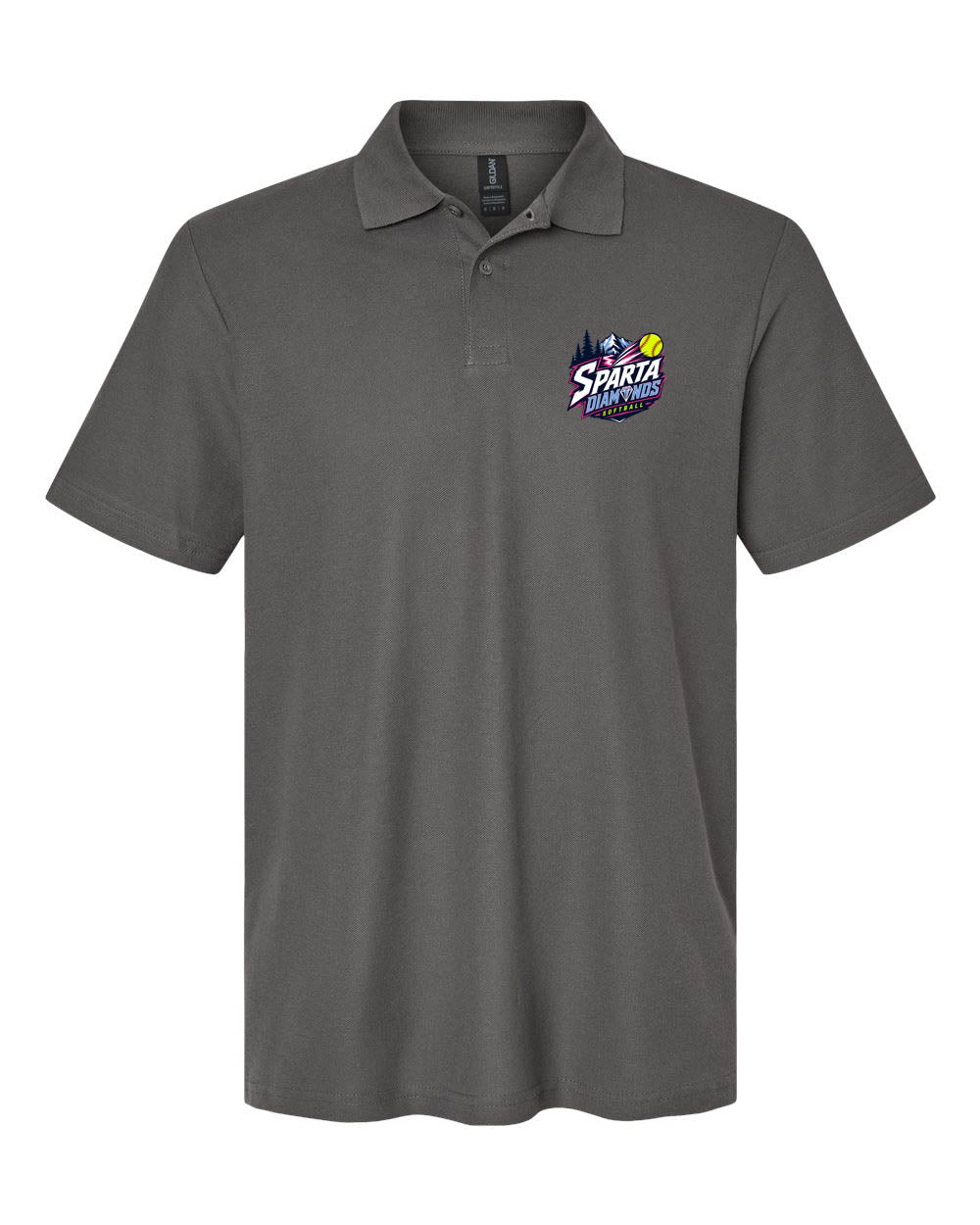 Sparta Diamonds Polo Shirt Design 1