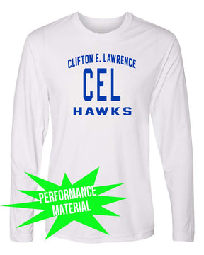 Clifton E. Lawrence Performance Material Long Sleeve Shirt Design 3