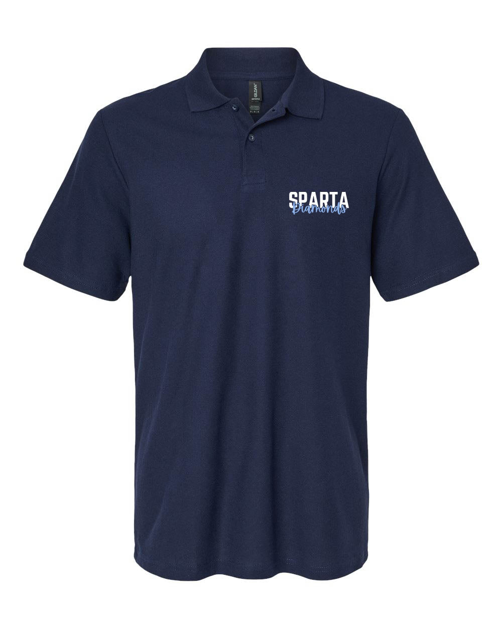 Sparta Diamonds Polo Shirt Design 3