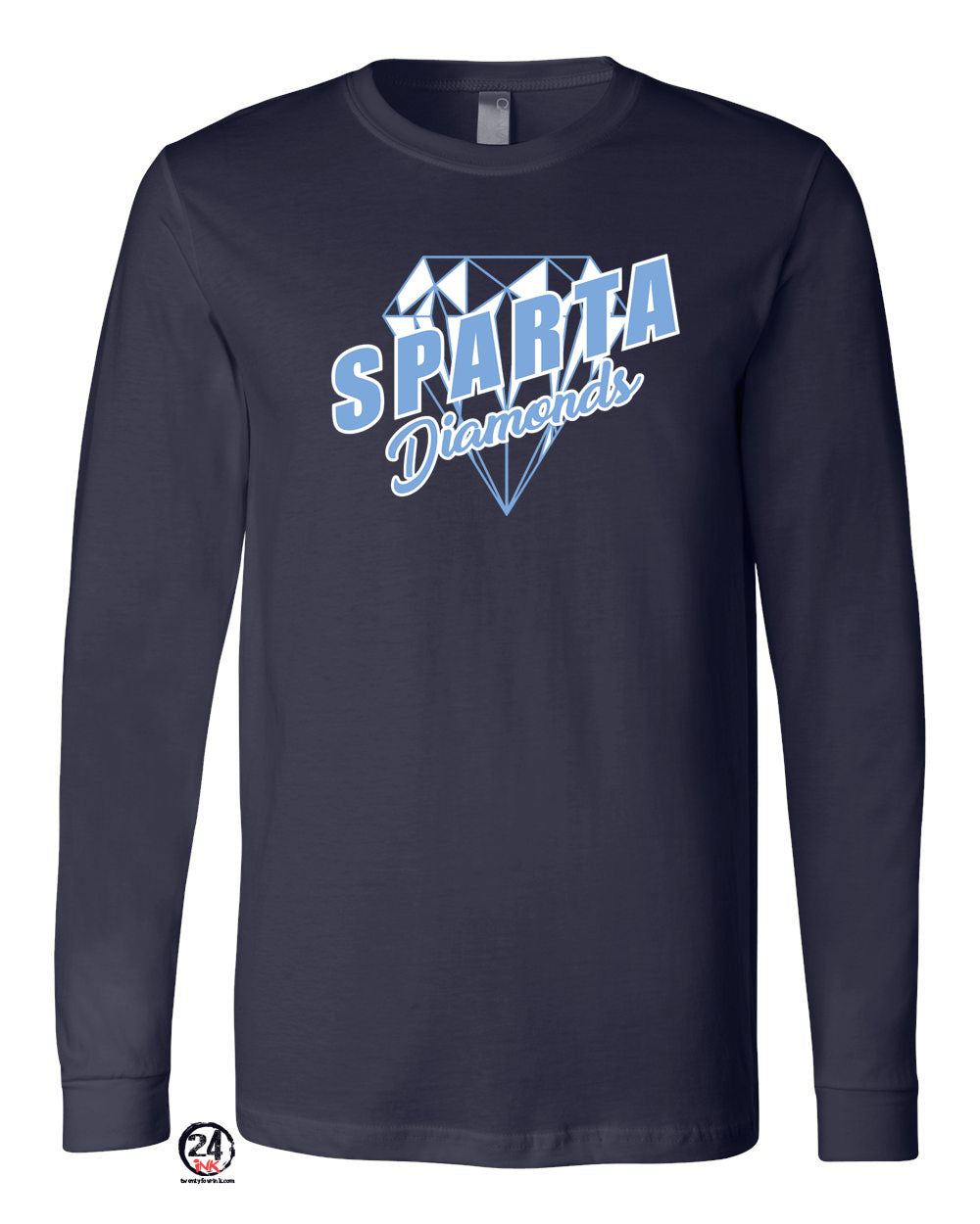 Sparta Diamonds Long Sleeve Shirt Design 2