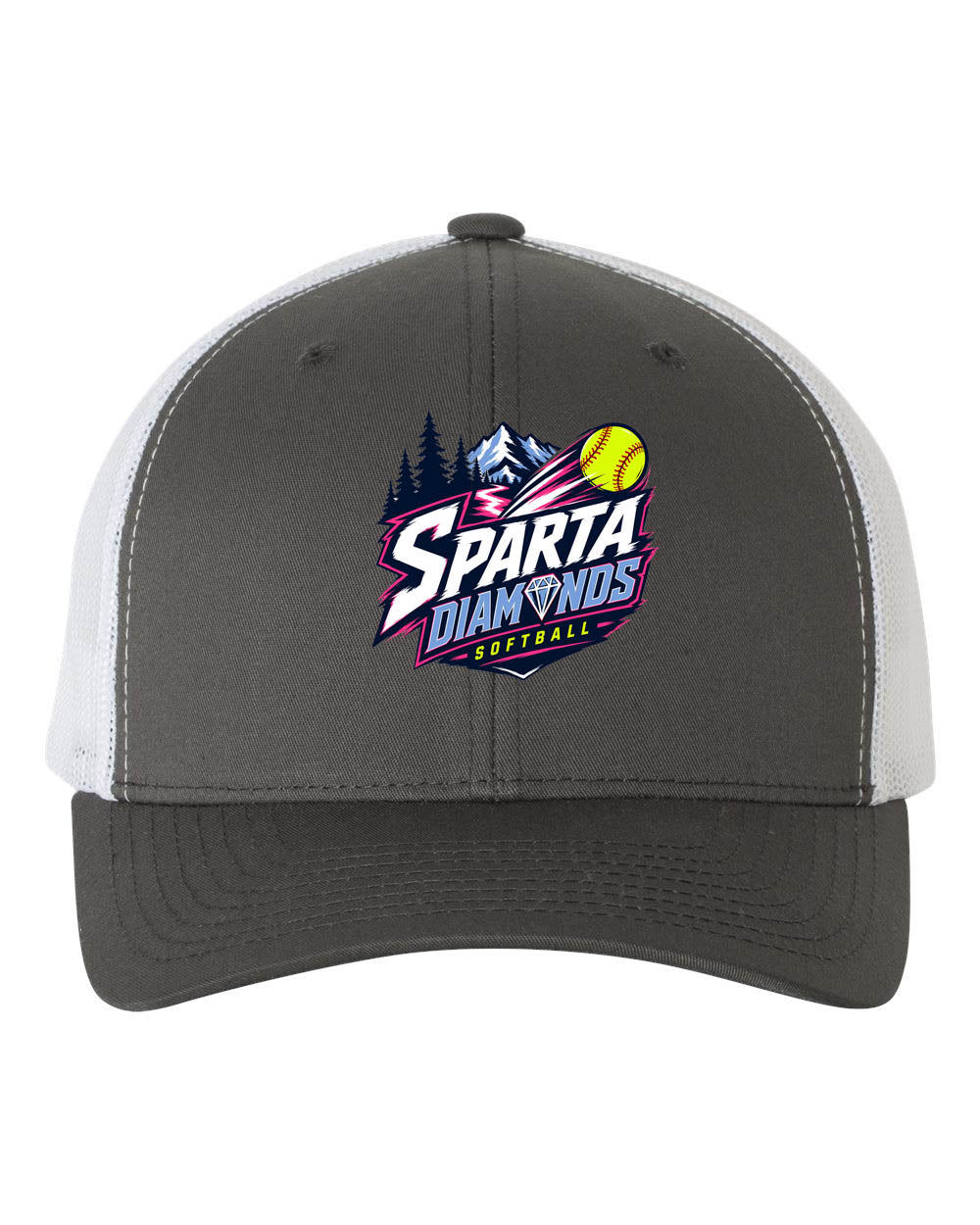 Sparta Diamonds Design 1 Trucker Hat