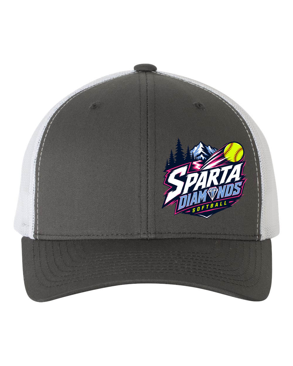 Sparta Diamonds Design 1 Trucker Hat