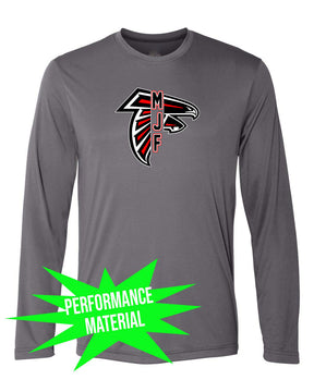 Falcons Football Performance Material Long Sleeve Shirt Design 5