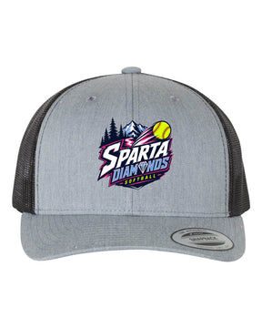 Sparta Diamonds Design 1 Trucker Hat