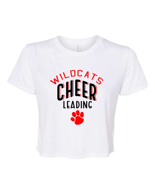 Wildcats Cheer design 5 Crop Top