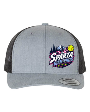 Sparta Diamonds Design 1 Trucker Hat