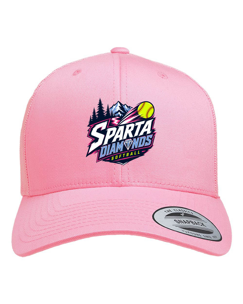 Sparta Diamonds Design 1 Trucker Hat