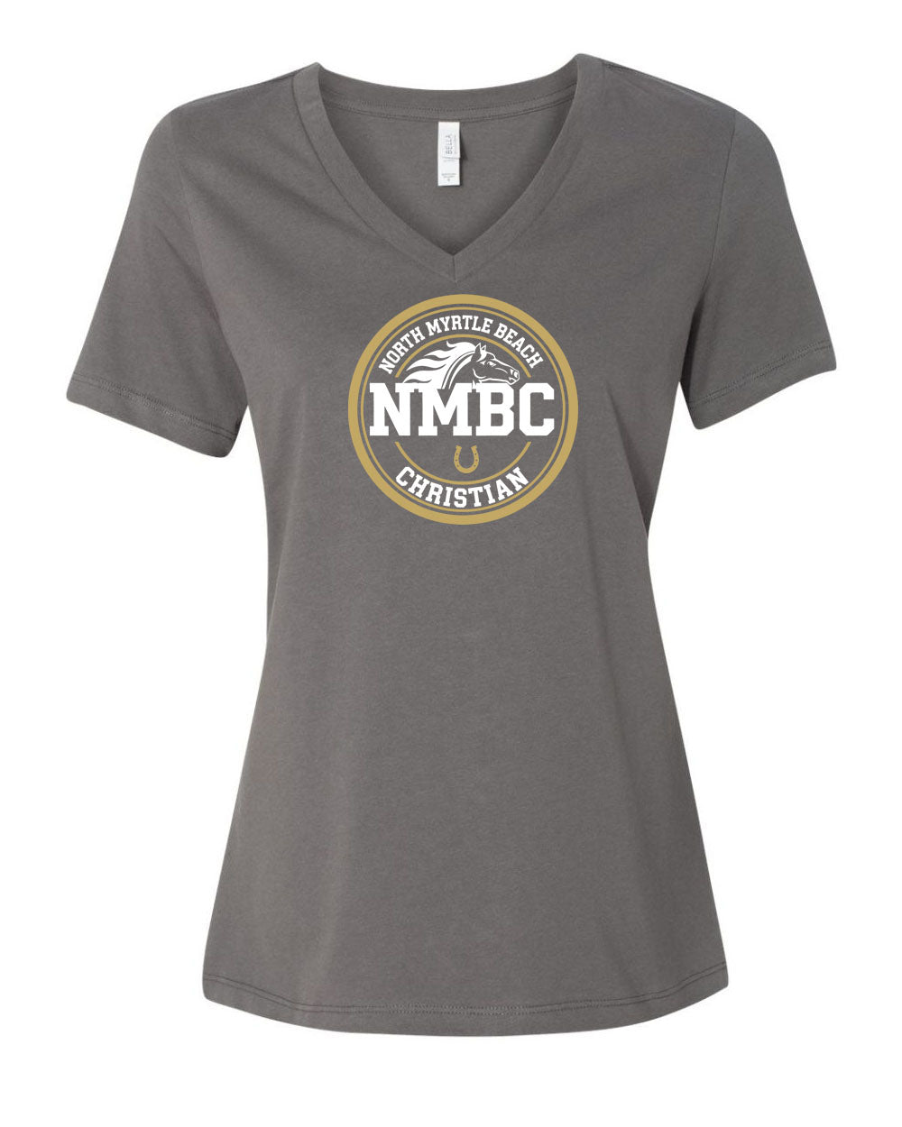 NMB Christian Spiritwear V-neck T-Shirt Design 3