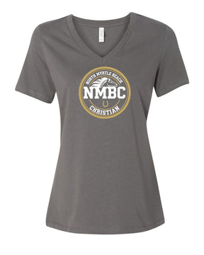 NMB Christian Spiritwear V-neck T-Shirt Design 3