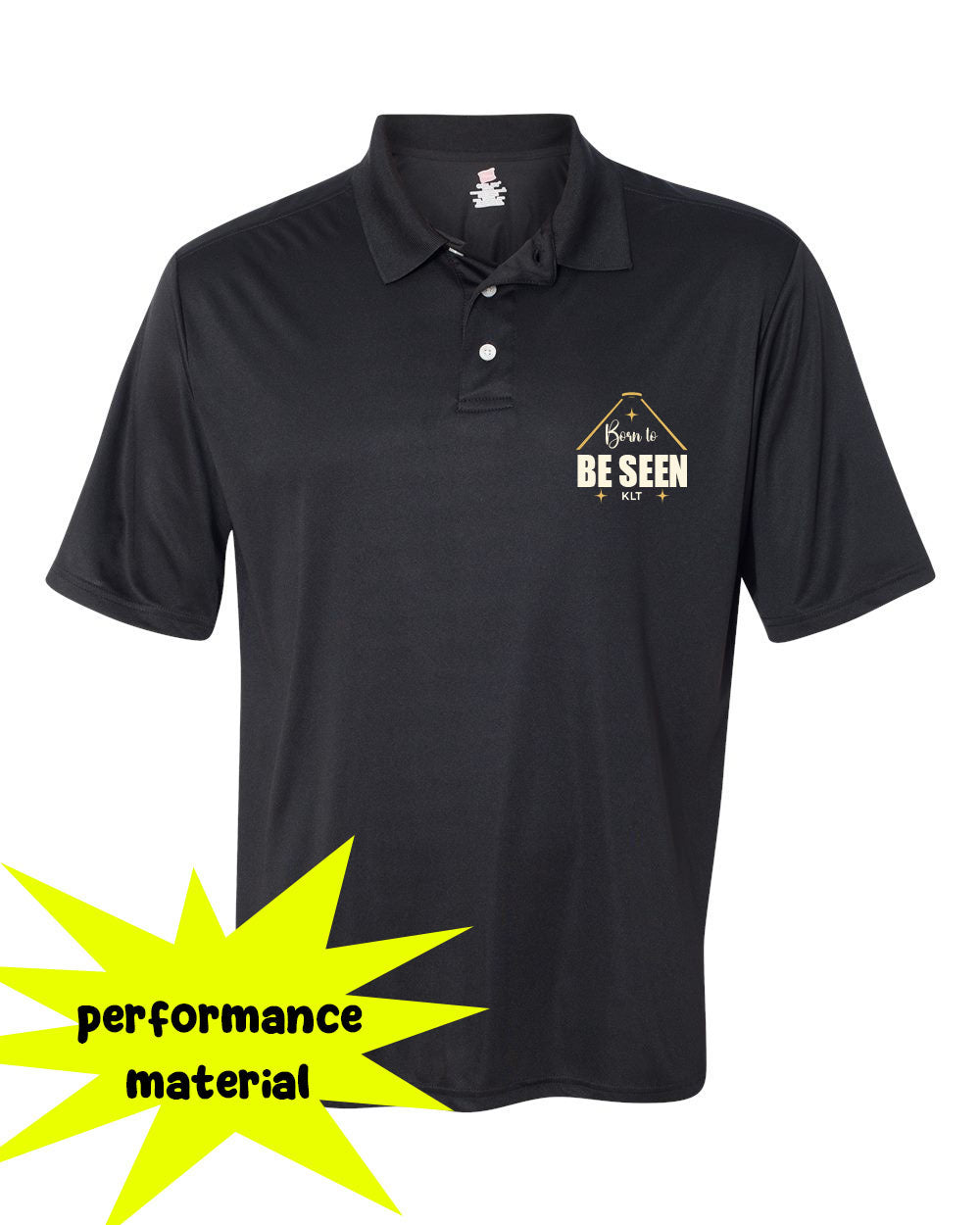 KLT Performance Material Polo T-Shirt Design 4