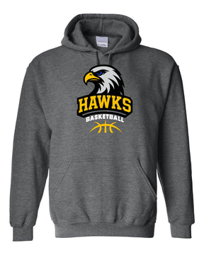 Hawks Basketball Hooded Sweatshirt Design 1