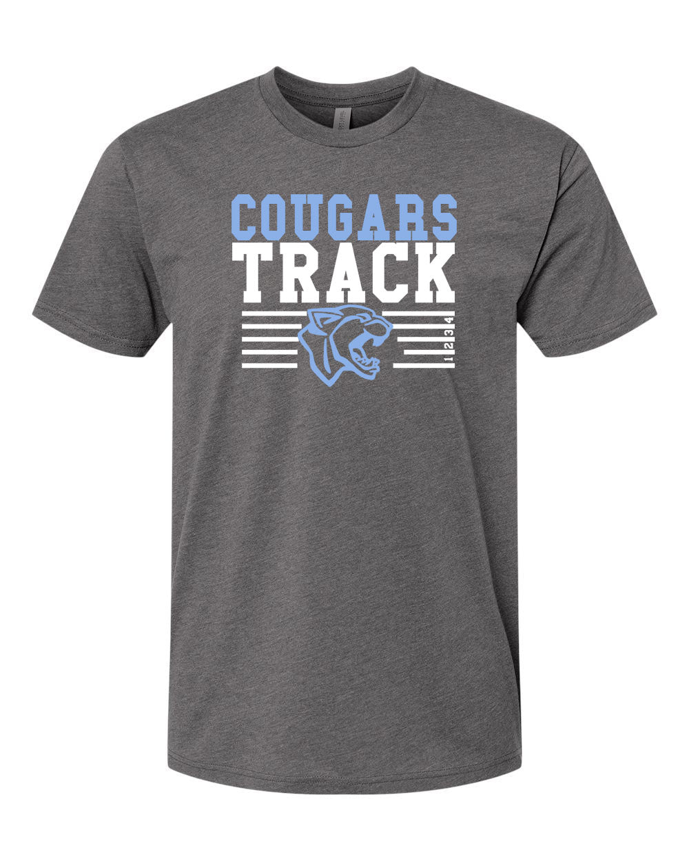 Cougars Track T-Shirt Design 1