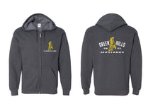 Green Hills Zip up Sweatshirt Design 20