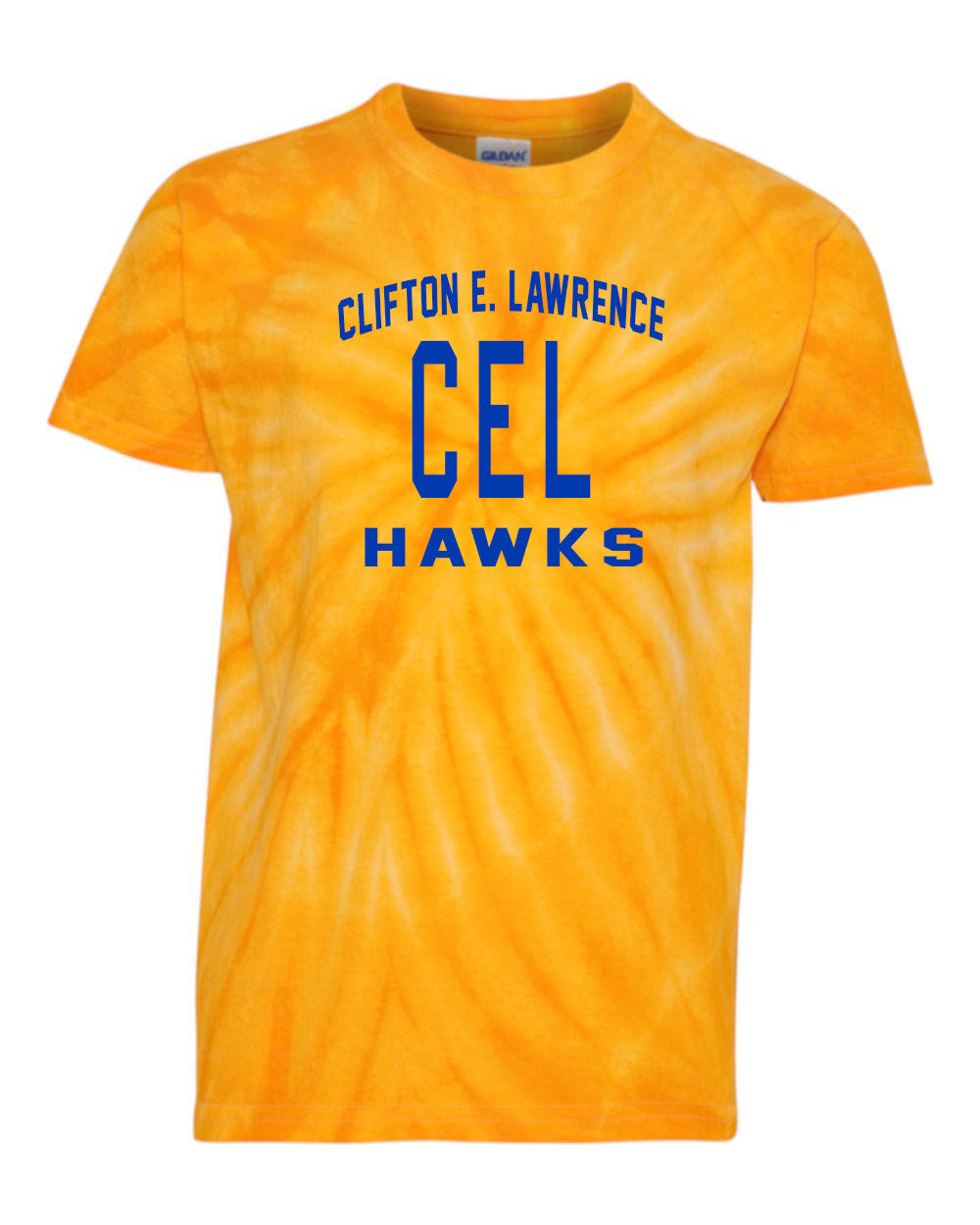 Clifton E. Lawrence Tie Dye t-shirt Design 3
