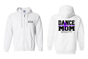 Evolution Dance design 6 Zip up Sweatshirt