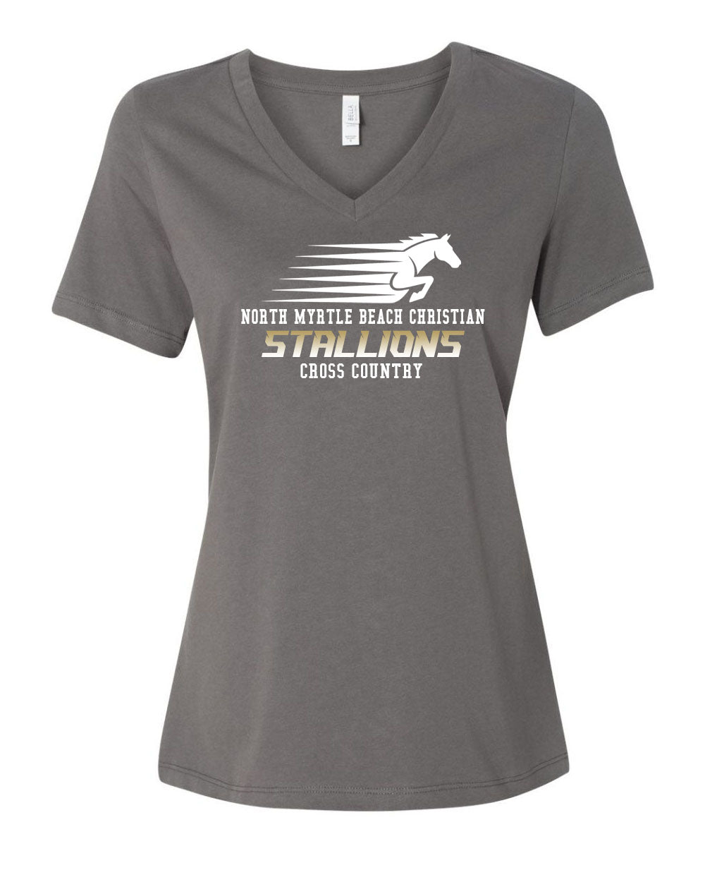 NMB Christian Cheer V-neck T-Shirt Design 1