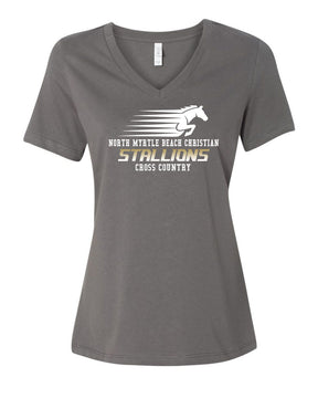 NMB Christian Cheer V-neck T-Shirt Design 1
