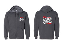 Falcons Cheer Zip up Sweatshirt Design 3