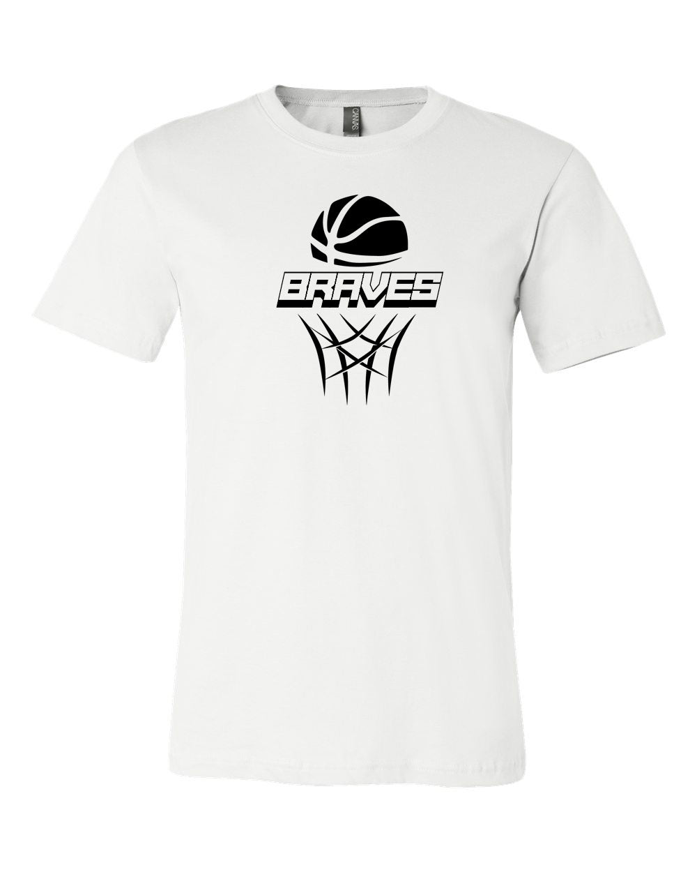 Braves Basketball T-Shirt Design 1
