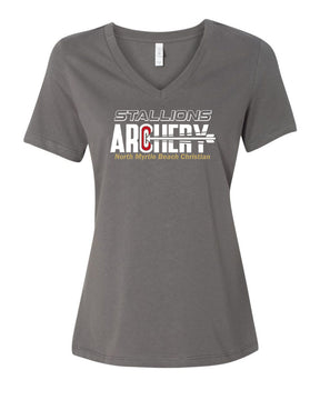 NMB Christian Archery V-neck T-Shirt Design 1