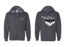 Wallkill Cheer Design 5 Zip up Sweatshirt