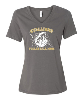 NMB Christian Volleyball V-neck T-Shirt Design 2