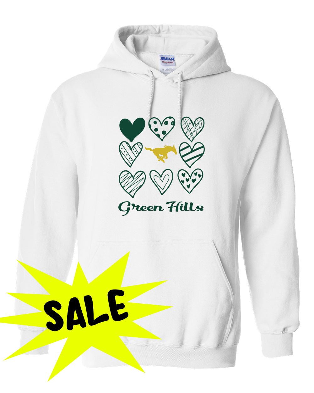 Green Hills Design 18 Hooded Sweatshirt