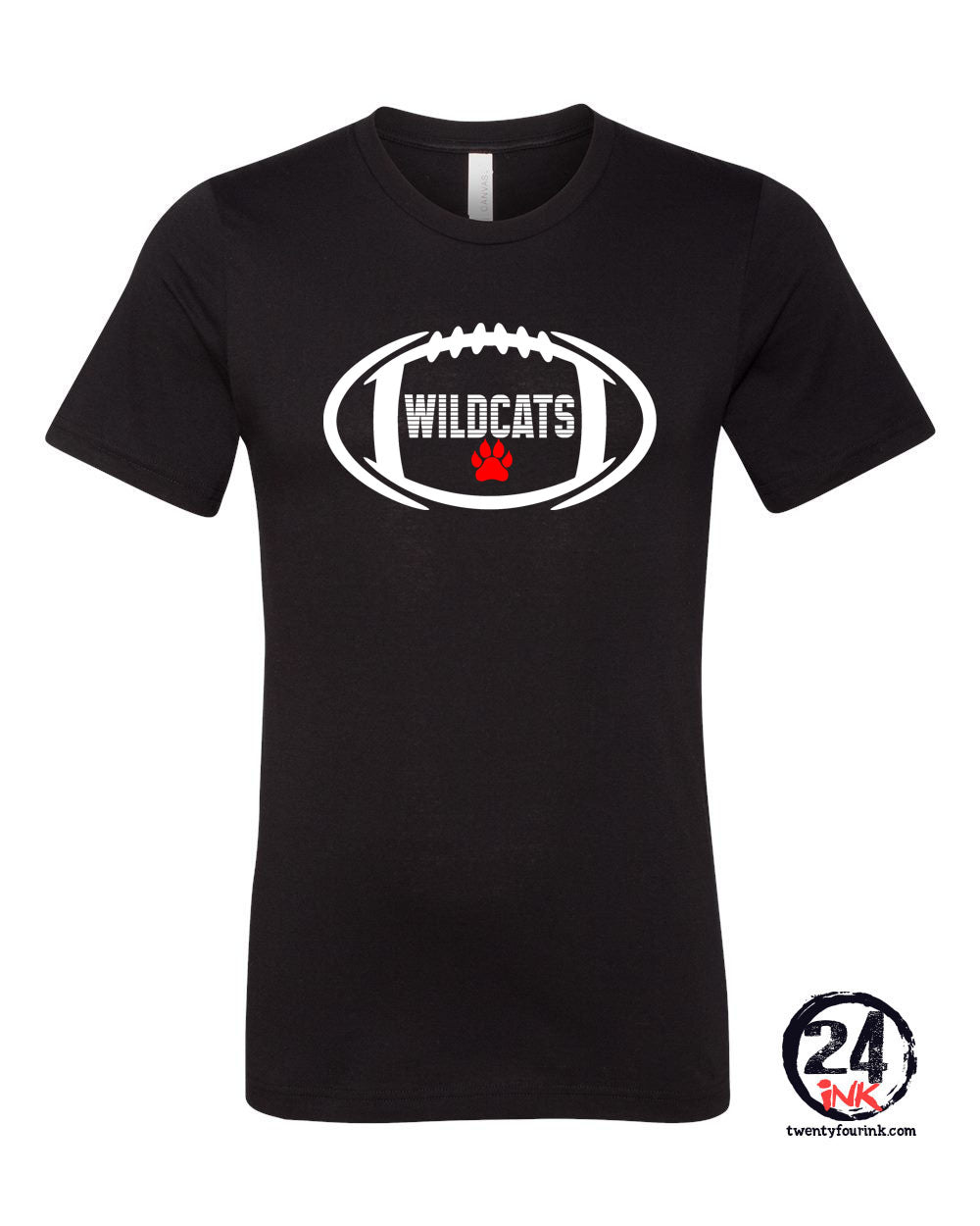 Wildcats Football T-Shirt Design 1