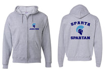 Sparta Design 1 Zip up Sweatshirt