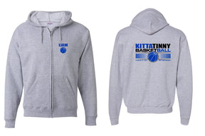 Kittatinny Basketball design 1 Zip up Sweatshirt