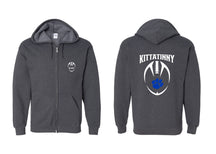 Kittatinny Football Design 8 Zip up Sweatshirt